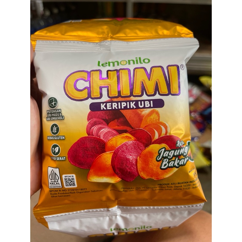

A Lemonilo Chimi All Varian 1Renceng 10Pcs 10Gr Keripik Ubi