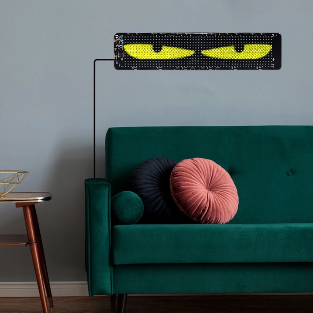 Devil Eyes LED Panel Light DIY Programmable LED Demon Eyes Flexible Display Screen Demon Eyes Flexib