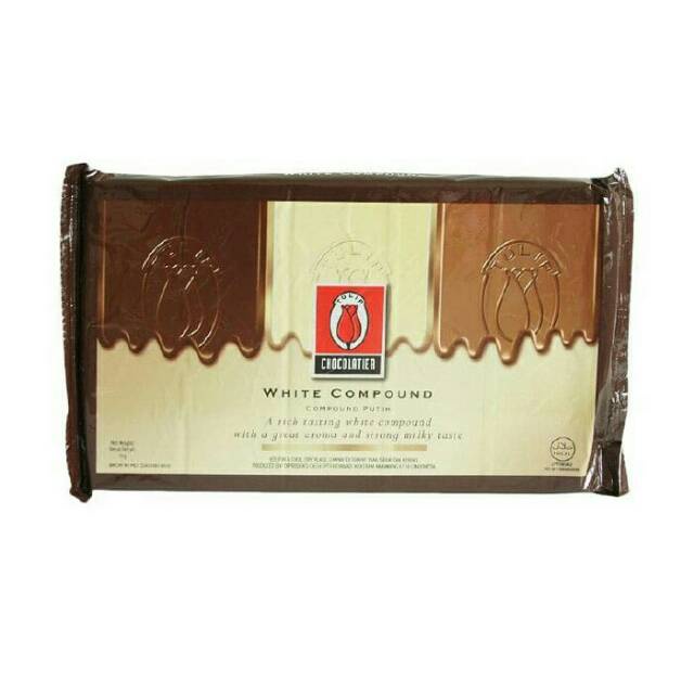 

A Coklat Blok Tulip White Comp 1Kg