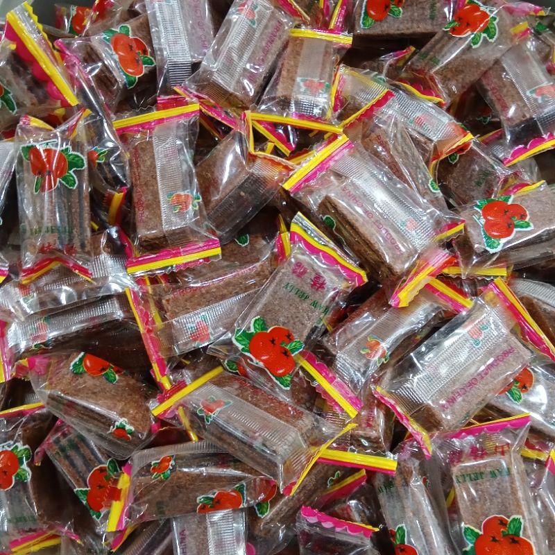 

A Sanca Lapis Manisan Sanca Lapis Haw Flakes 250 Gram