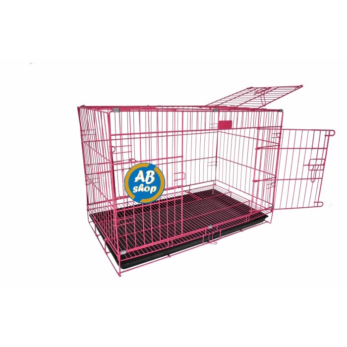 kandang kucing kelinci musang tanpa tingkat XL ukuran P 75