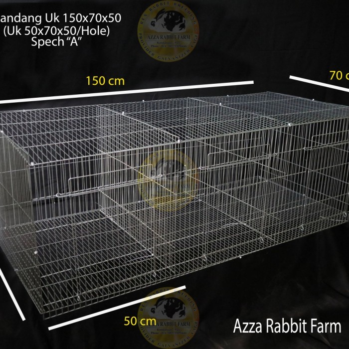 kandang galvanis kelinci