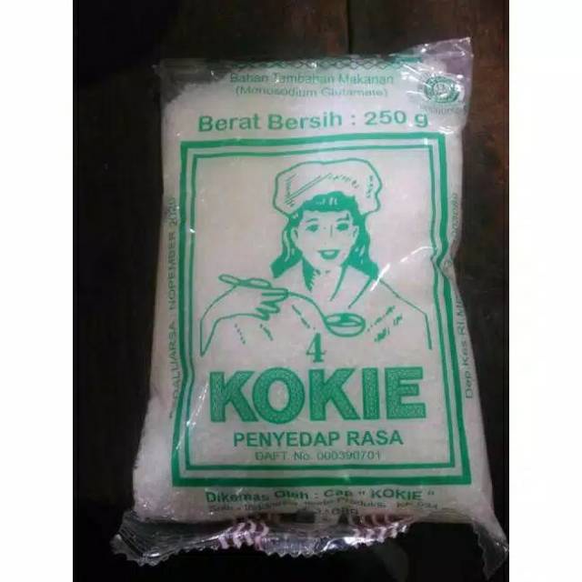 

Kokie penyedap rasa 50, 100, dan 250 gr