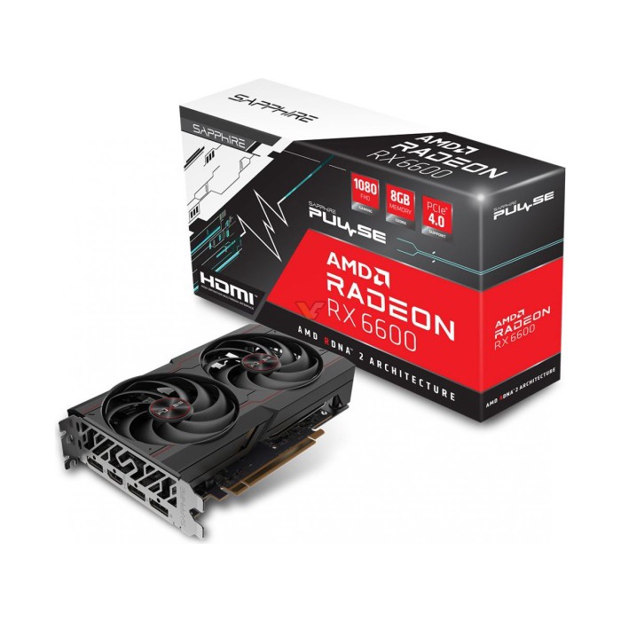 SAPPHIRE RX 6600 PULSE 8Gb GDDR6