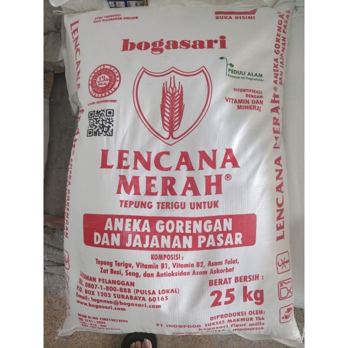 

(TopSeller) Tepung Lencana Merah 25KG