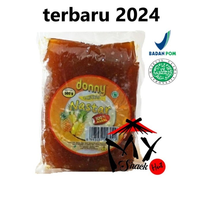 

(TopSeller) DONNY SELAI NASTAR NANAS 500GR - SELAI NANAS KERING - PINEAPPLE JAM