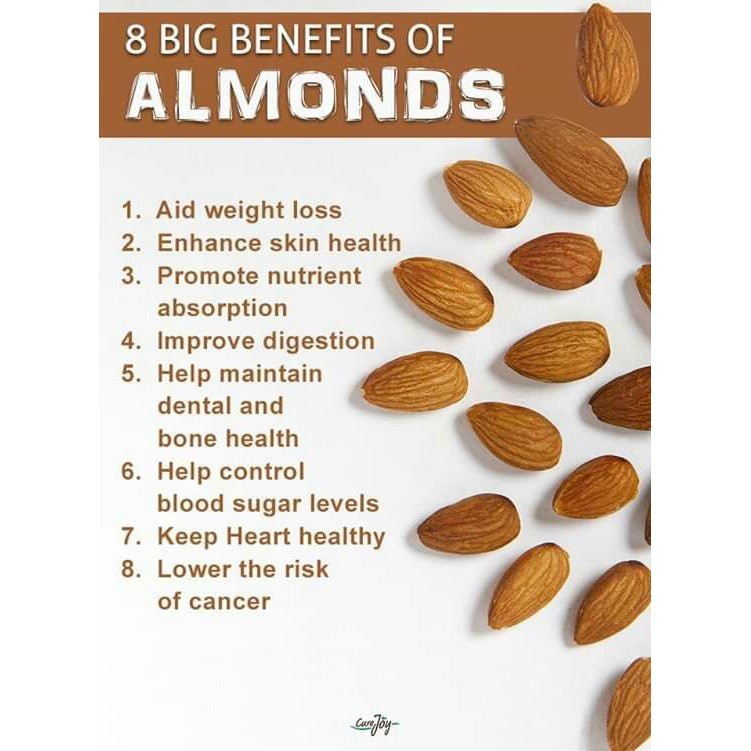 

A Almond Panggang Original (Roasted Almond Plain) 1Kg