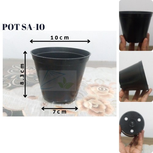 [TopSeller] Pot Bunga Mini Pot Kecil Pot Semai ukuran 10cm Pot SA-10