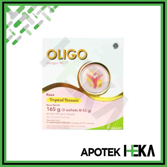 

(TopSeller) Oligo 165 g Tropical Banana - Susu untuk Malabsorbsi Saluran Cerna