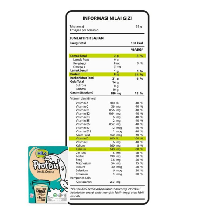 

(TopSeller) HiLo Teen Vanilla Caramel 1000gr /750gra/ 500gram - Susu Tinggi Kalsium Rendah lemak