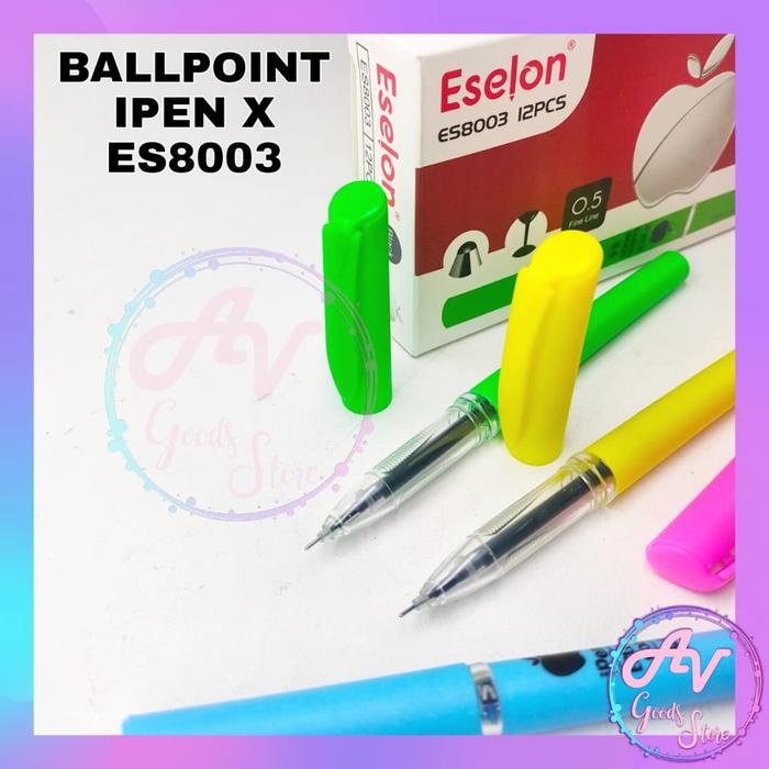 

Ballpoint Gel Apel Eselon G-8003 (12Pcs) / 1Lusin Pulpen Gel Office Polos