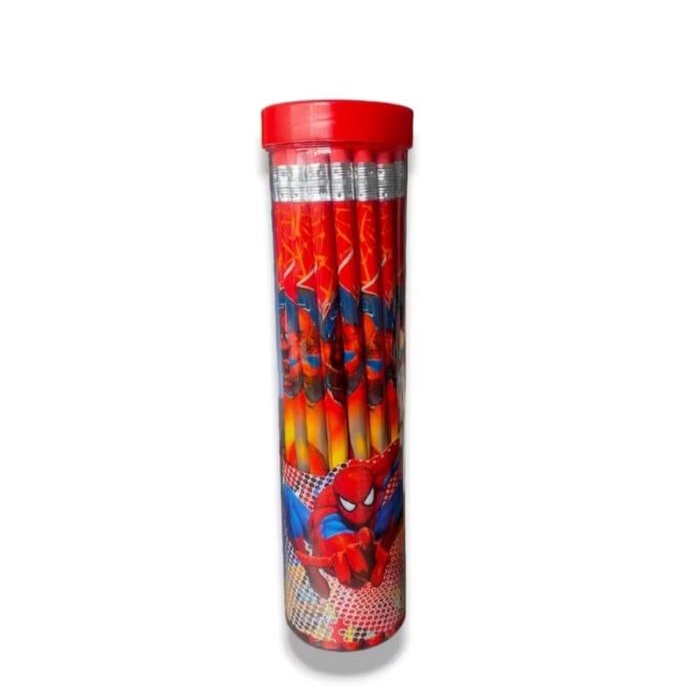 

1 Tabung 30 Pcs Pensil Hb Karakter Dengan Kepala Penghapus