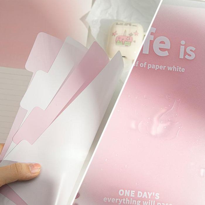 

Winzige Notebook B5 A5 Binder Buku Diary Aesthetic Buku Jurnal Aesthetic Sekolah Korea Besar Binder