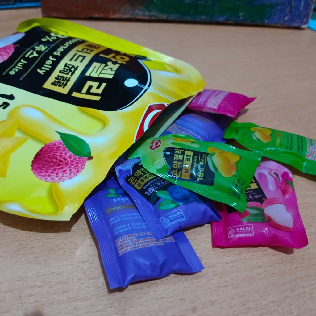 

A Naraya 15X20Gr Konnyaku Jelly Assorted Fruit, Lychee, Mango, Blueberry 300Gr