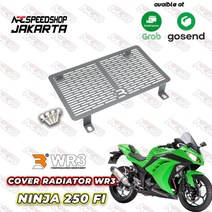 Cover Tutup Radiator WR3 Ninja 250FI NINJA 250 FI OLD Z250 Z 250
