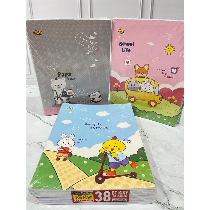 

(Promo) Buku Tulis Kiki 38 Lembar Tersedia 5 Pcs Buku Dan 10 Pcs Buku