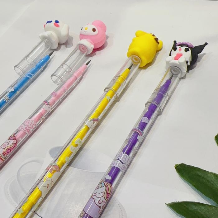 

Pensil Tulis Per Pcs Anak Motif Cinnamoroll Kuromi Pompurin Melody