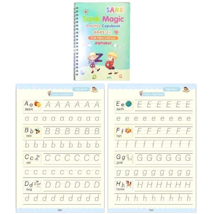 

Buku Sank Magic Practice Book 1 Set Isi 4 Buku Dan Pulpen / Buku Edukasi Belajar Anak