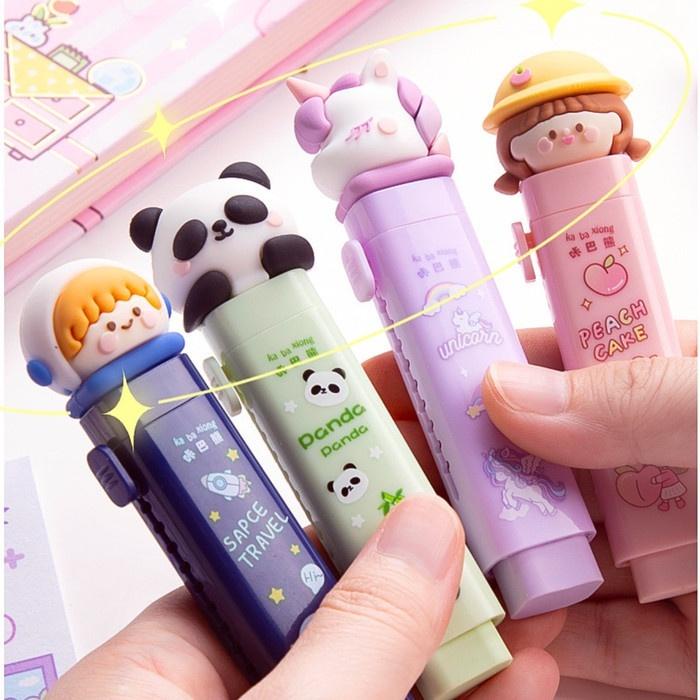 

Penghapus Mekanik Sliding Eraser Push Warna Lucu Tidak Meninggalkan Serpihan - Stationery