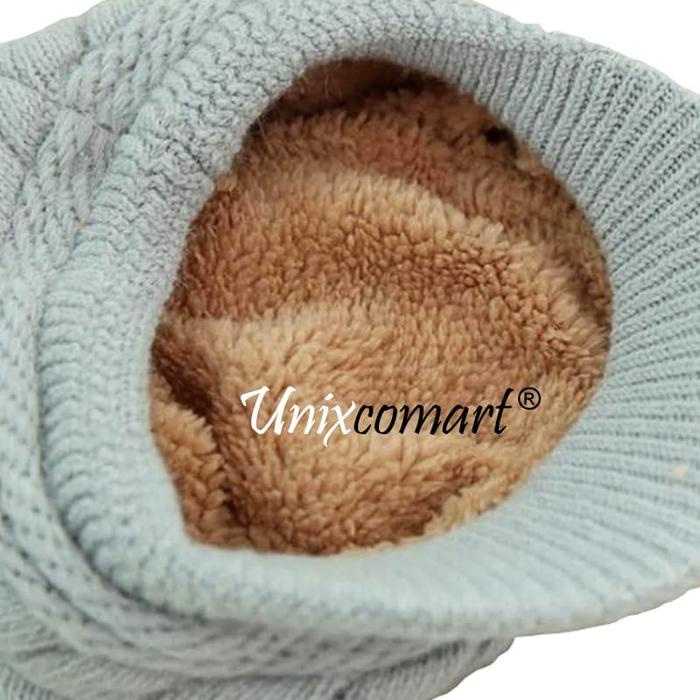 TOPI BARET RAJUT DEWASA KNITTED HAT CASUAL KOREA FASHION BERET NEWSBOY