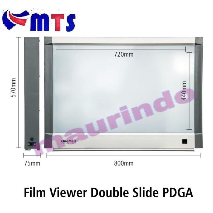 Onemed Film Viewer Xray DOUBLE SIDE Film Iluminator Light Box X-ray