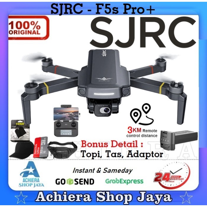 Rc Drone SJRC F11S 4K PRO & SJRC F5S Pro+ Gimbal EIS Camera Stabilized