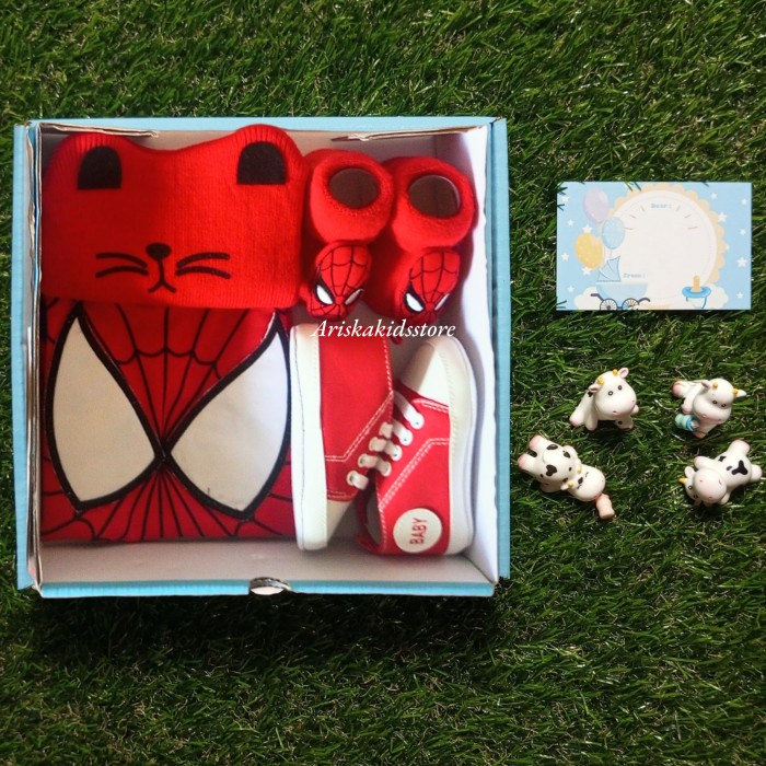 Kado Bayi Hampers Bayi Cowok / Laki Laki 0-12 bulan Spesial 1set