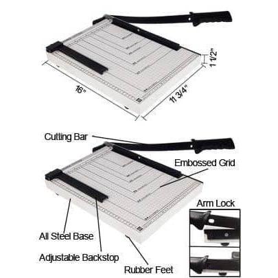 

pintar- Joyko Paper Cutter PC-3846 Pemotong Kertas A3 PC3846 Besi ORIGINAL