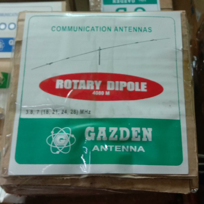Terhemat Gazden 4080M Antena Rotari Dipole 40M 80M Band Radio Komunikasi Ssb Hf