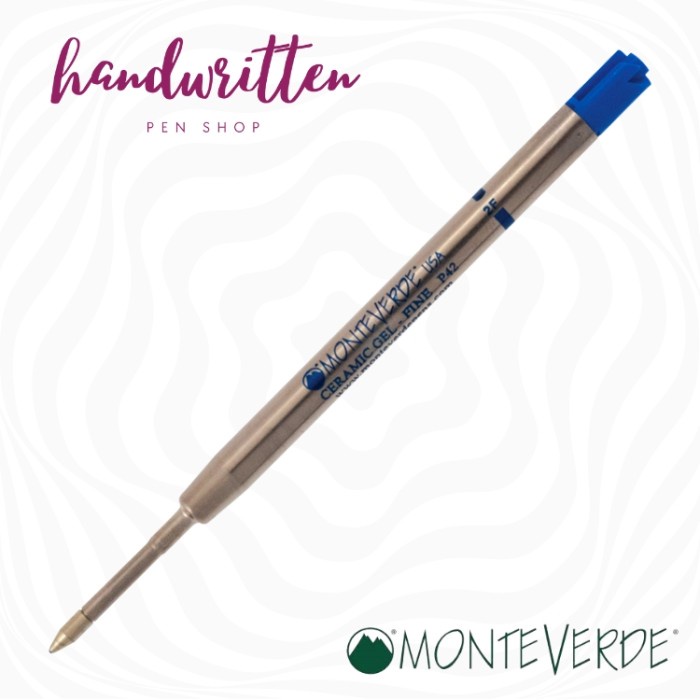 

MONTEVERDE G2 PARKER SIZE CAPLESS CERAMIC GEL BALLPOINT PEN REFILL / REFILL PULPEN PARKER