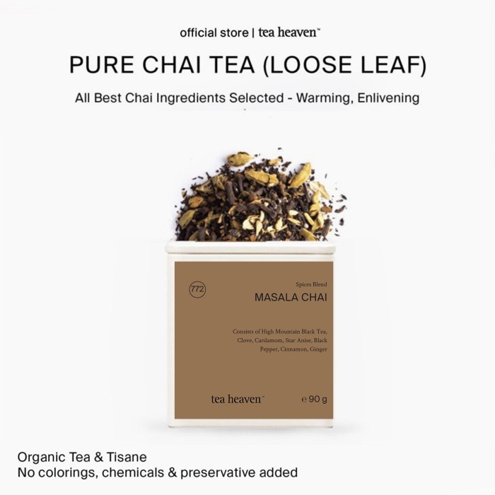 

Masala Chai Tea Indian B Tea Teh Rempah India Herbal