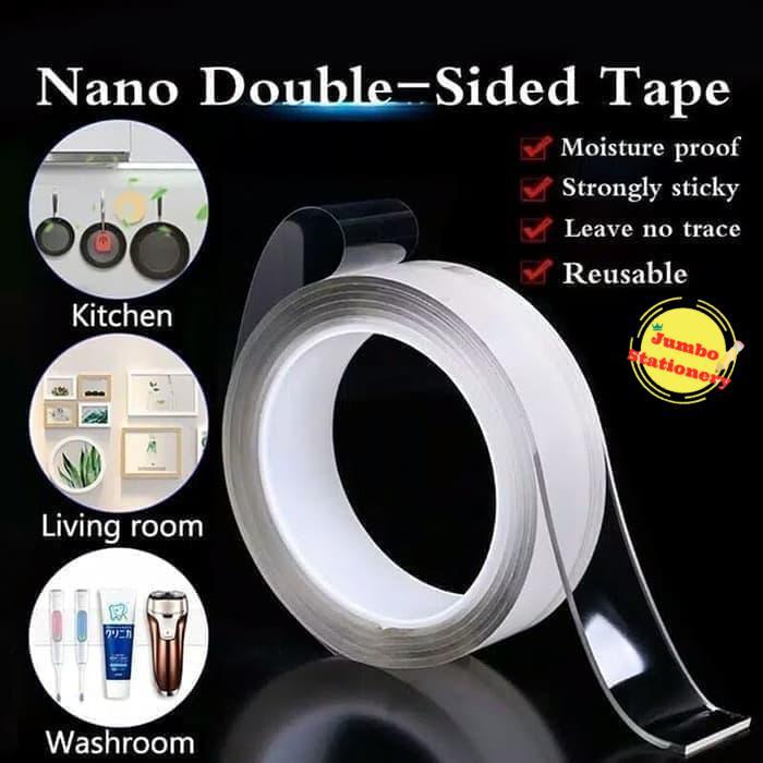 

pintar- Solasi Nano Grip Magic 3meter 3cm Double Tape / Ivy Grip