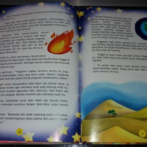 [dtk] - Buku anak, 25 Kisah Nabi dan Rasul - Hard Cover GIP