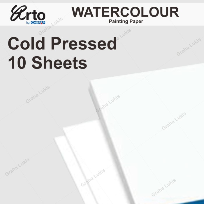 

pintar- Arto Watercolour Paper A4 - 200gsm - Cotton