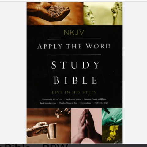 

NKJV Apply The Word Study Bible: Live in His Step Hardcover