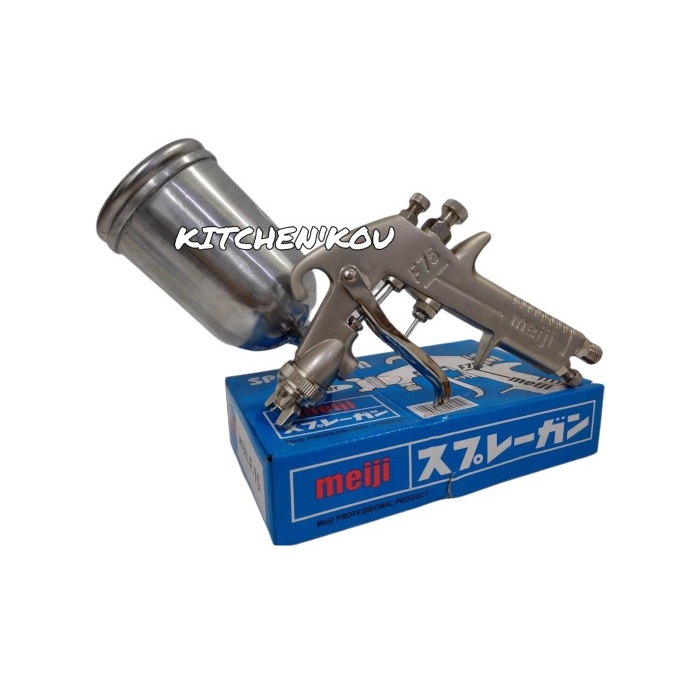 MEIJI SPRAY GUN TABUNG ATAS F75/SPRAY GUN MEIJI F75 TABUNG ATAS TAIWAN