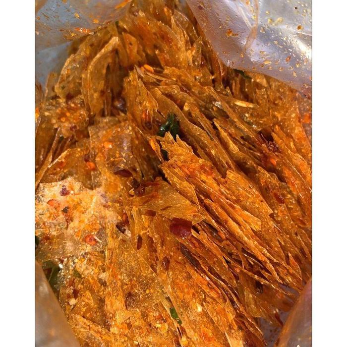 

Keripik Kaca Pedas Jeruk 1Kg Bumbu Melimpah Camilan Kering