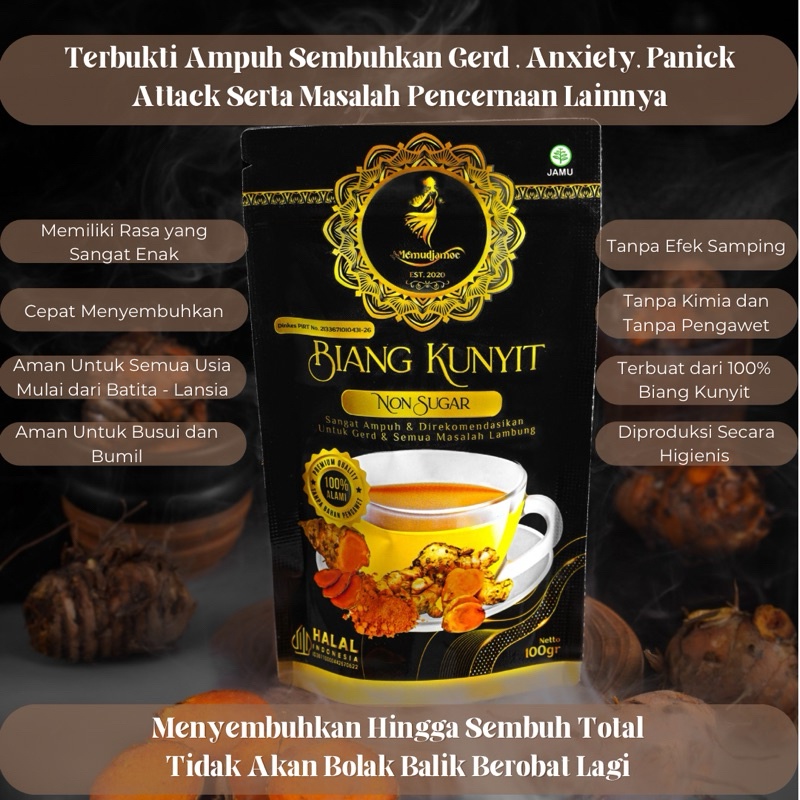 

Non Gula Biang Unyit 100Gram Paling Ampuh Untu Gerd Aniety Aam Lambung Maag Roni