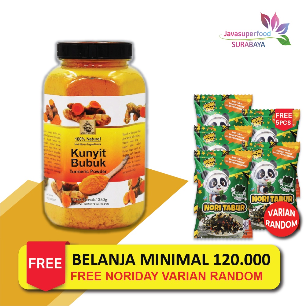 

Turmeric Powder Unyit Bubu 350Gram