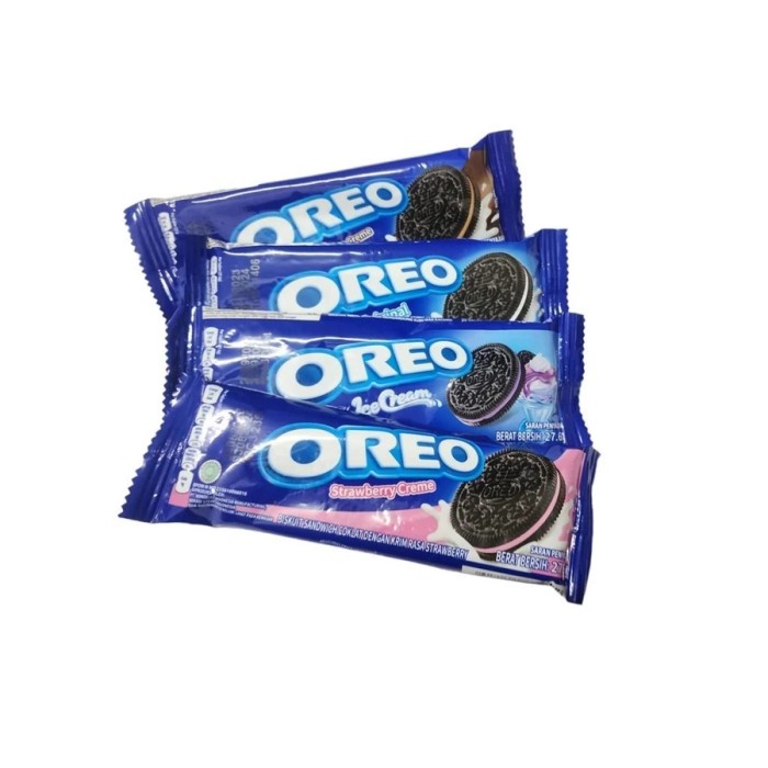 

TERMURAH OREO Bolu Soft Cake Biskuit Vanilla Original Strawberry Chocolate Coklat Ice Cream