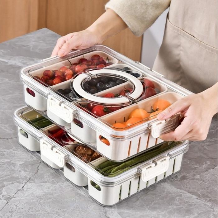 

BIG SALE FOOD CONTAINER - Kotak Penyimpanan Makanan Ringan Tempat Makan Wadah Bumbu Dapur GV363