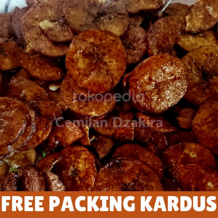 

OBRAL keripik pisang makanan ringan manis 250 gr IA808