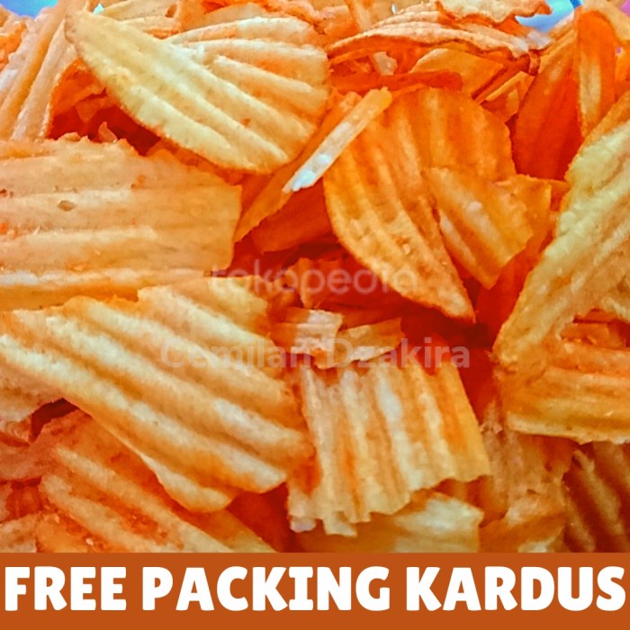 

GRATIS ONGKIR Makanan Ringan Kiloan Keripik Singkong Chuba - Balado 500gram ZA363