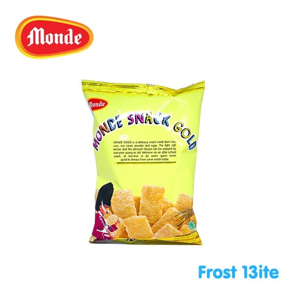 

TERBARU Monde Serena Snack Gold Makanan Ringan Ekstrudat 60g KC820