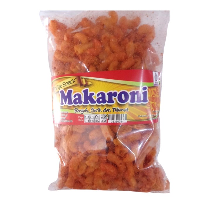 

OBRAL Makaroni Pedas Vije 200gr Snack Makanan Ringan Gurih Makroni Kudapan HB710
