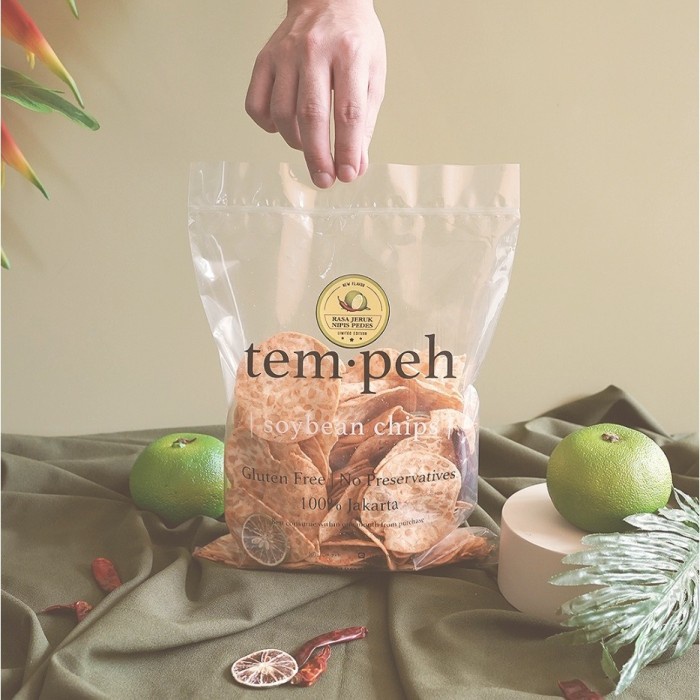 

Keripik Tem.Peh Oleh Oleh Khas Jakarta Keripik Tempe Tempeh Cemilan Snack Kripik Diet Organik