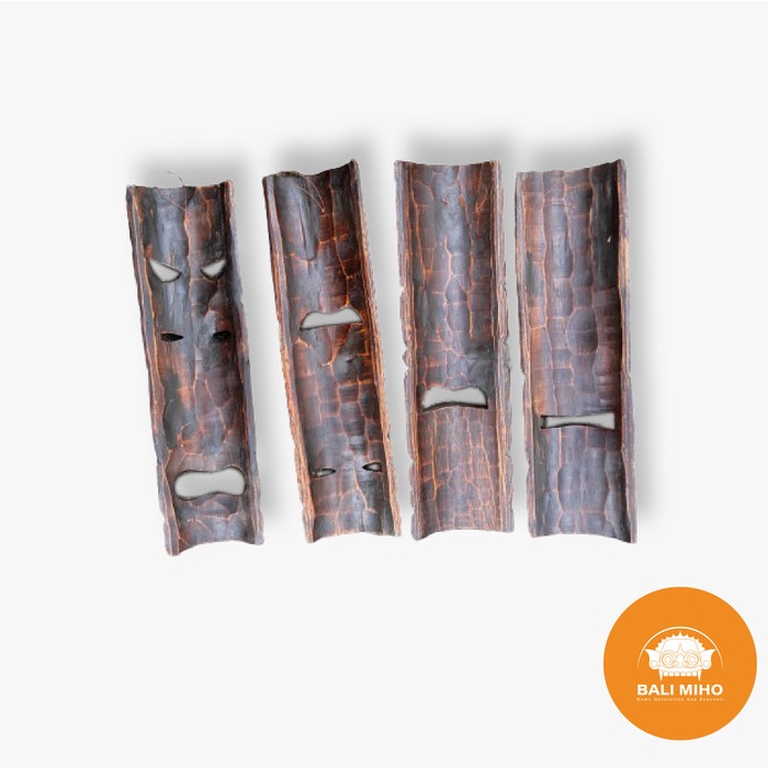 MURAH Dekorasi Dinding Patung Topeng Suku Tiki Suku Etnik Hiasan Dinding