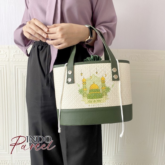 

party- INDOPARCEL - Tas Goodie Bag Serut Anyaman Pandan Edisi Ramadhan