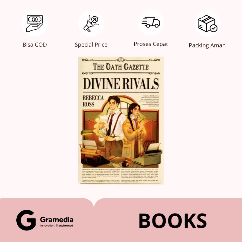 Gramedia Supratman | Divine Rivals | Produk Original Gramedia