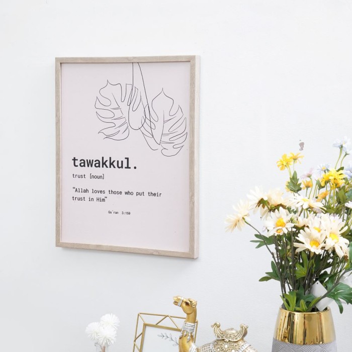 EKSLUSIF Informa 40X50X2.5 cm Hiasan Dinding Kanvas Print Religy Xc24A Wall Art Decoration Lukisan